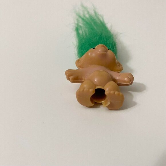 Vintage Mini Troll Doll Pencil Topper 1.25 Inch Collectible Toy - Picture 10 of 16